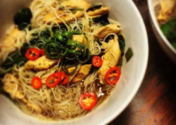 Recipe of Favorite Spicey Asian Chicken Noodles