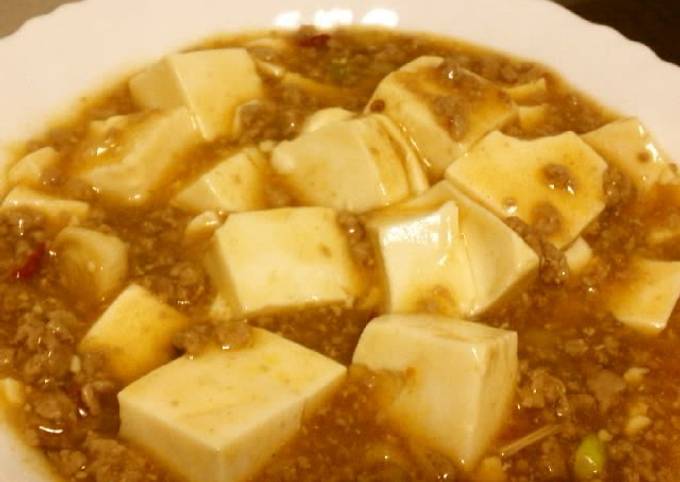 Recipe of Super Quick Homemade Easy Not-Spicy Mapo Tofu