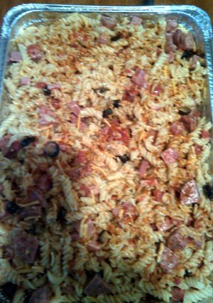 A picture of Pasta salad.