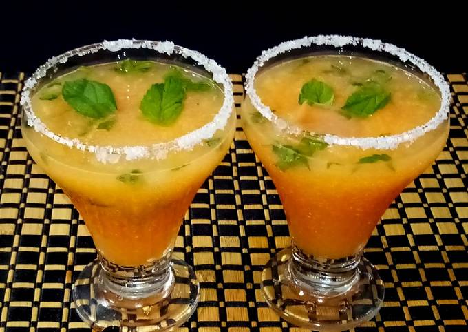 Easiest Way to Make Speedy Mango mint margarita