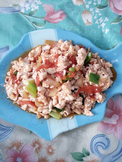Foto resep Telur tomat (putih telur)