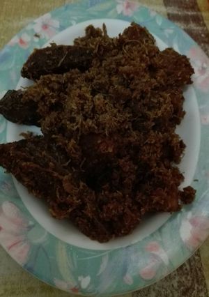 Foto resep Serundeng daging sapi simple rumahan