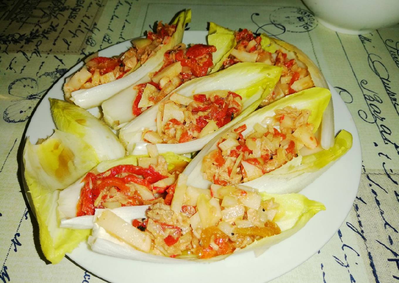 Ensalada de endivias sana