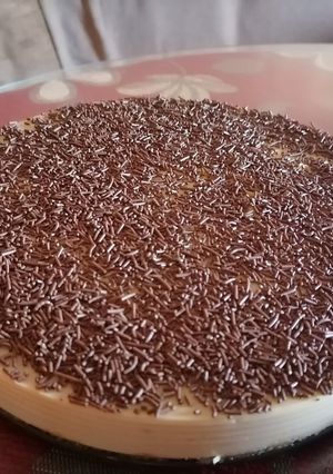 Una foto de Tarta de turrón (Thermomix)