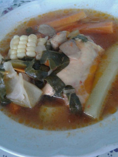 Una foto de Sopa de verduras