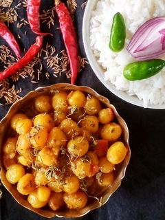 নিরামিষ আলুর দম (niramish aloor dum recipe in Bengali) রেসিপির প্রধান ছবি