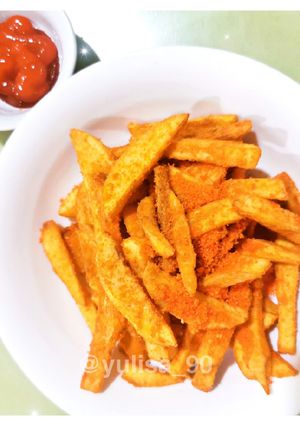 Foto resep Kentang Goreng Homemade Rasa Chesse