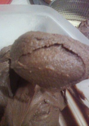 Una foto de Crema de chocolate