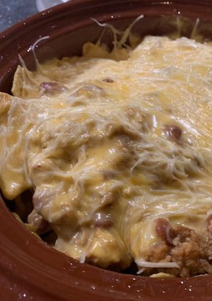 Una foto de Nachos con chile