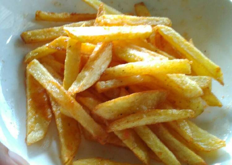 Resep: French fries a.k.a kentang goreng ala Mrs Bam yang Enak