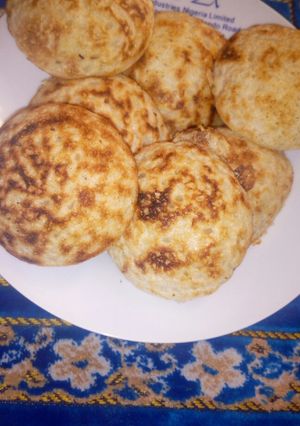 A picture of My special semolina Masa.