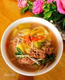 Canh chua thịt bò