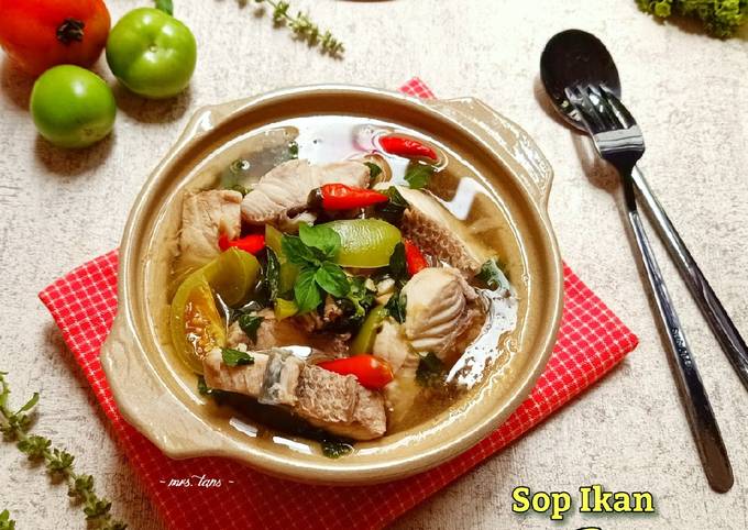 Resep Sop Ikan Batam Oleh Mrs Tans Ig Tans Erni Cookpad