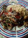 Chop Suey de cerdo y verduras a la Plancheta