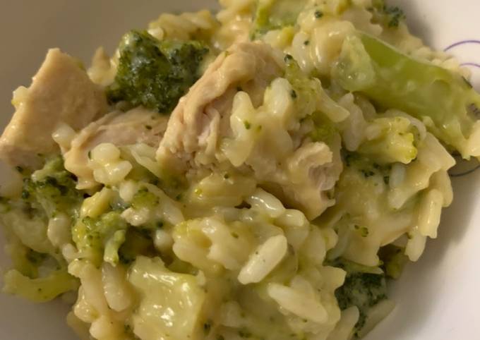 Step-by-Step Guide to Prepare Speedy Chicken and broccoli rice skillet