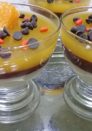 صورة لوصفة فلان الطبقات 🍊🍫🍮