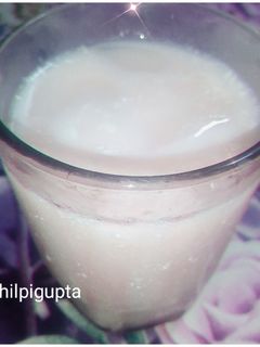 रूह अफजा मिल्क (rooh afza milk recipe in Hindi) रेसिपी मुख्य फोटो