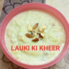A picture of लौकी की खीर.