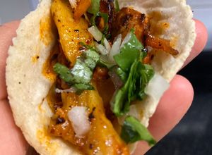 Una foto de Tacos al pastor
