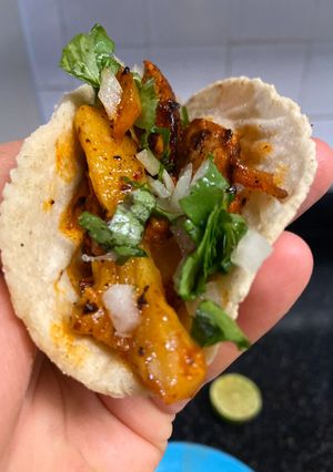 Una foto de Tacos al pastor