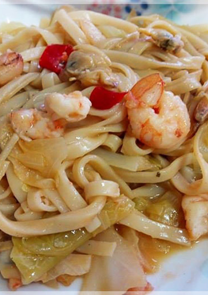 海鮮炒麵〞（海鮮不老炒法分享） 的食譜成品照片