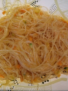 Foto di Spaghetti di soia con verdure
