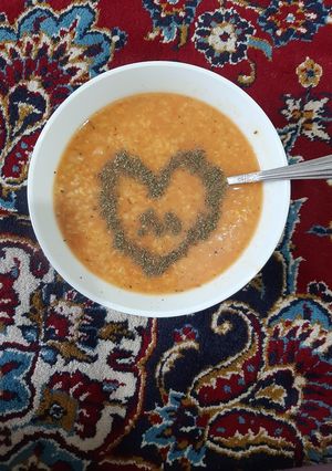 عکسی از دستور آش بلغور 😍