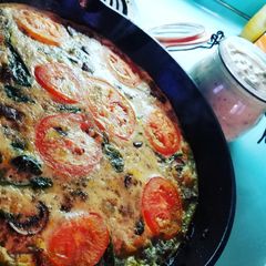 A picture of Farmers Fritata Paleo, Gluten Free, Whole30, Keto*.