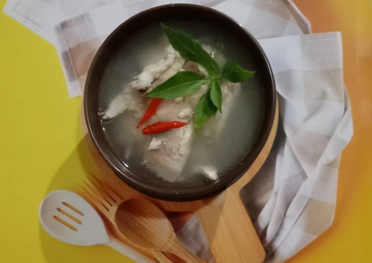 "Soup Tulang ikan Nila"😘👍🏼❤️
