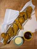 Pollo frito estilo KFC