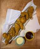 Pollo frito estilo KFC