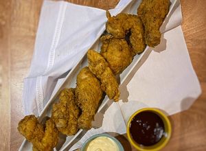 Una foto de Pollo frito estilo KFC