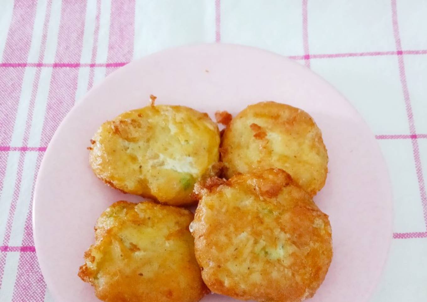 MPASI SNACK -Perkedel Kentang Ayam Kampung-