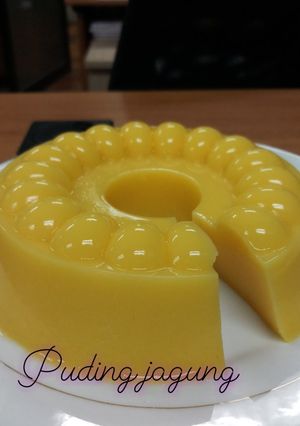 Foto resep Puding jagung manis