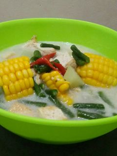 Foto resep Sayur Lodeh putih