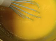 Una foto de lemon curd sin manteca