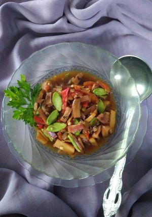 Foto resep Cumi Pete kecap pedas