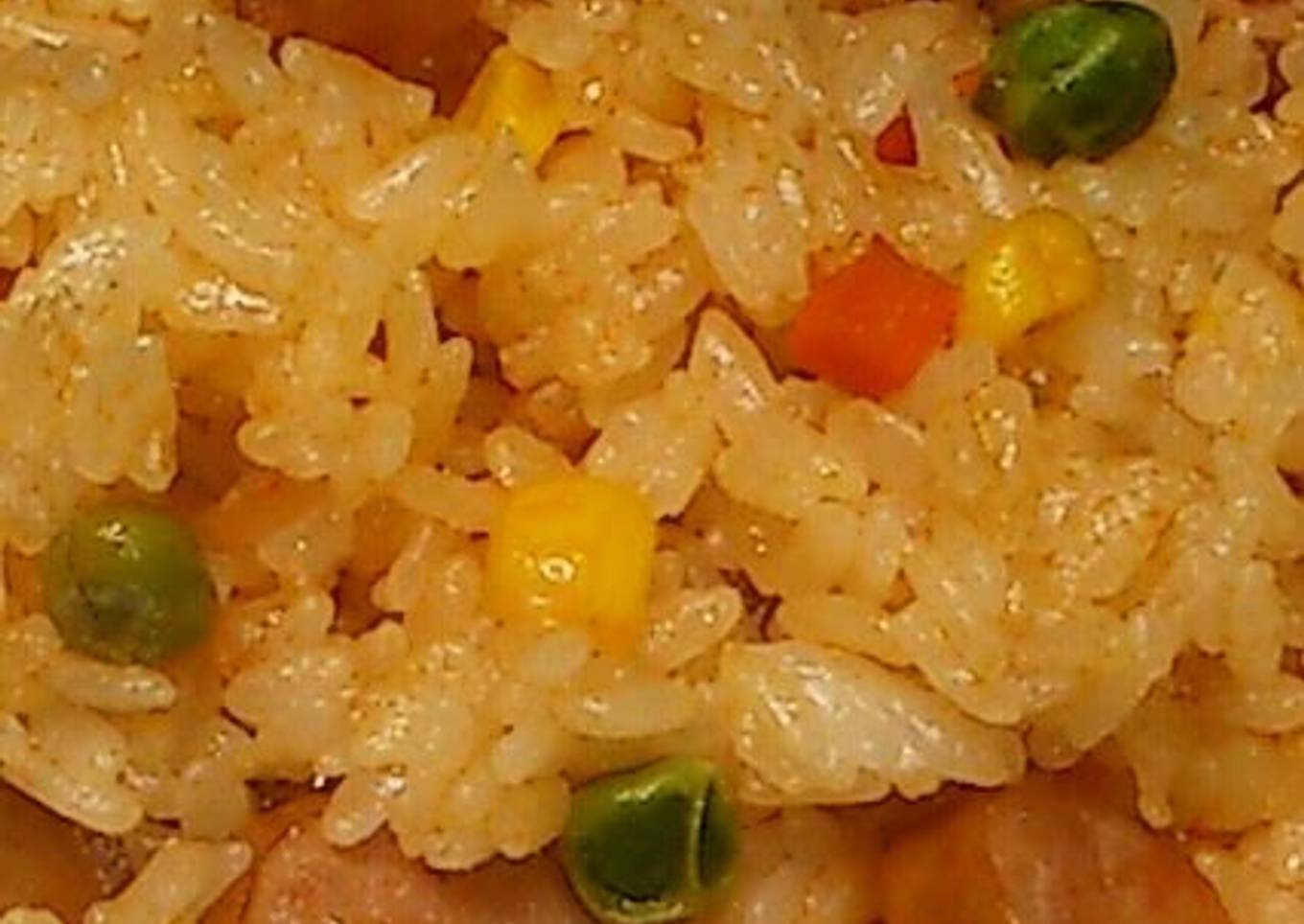 Easy Ketchup Rice for Bento and Omurice