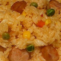 Easy Ketchup Rice for Bento and Omurice A picture of Easy Ketchup Rice for Bento and Omurice.