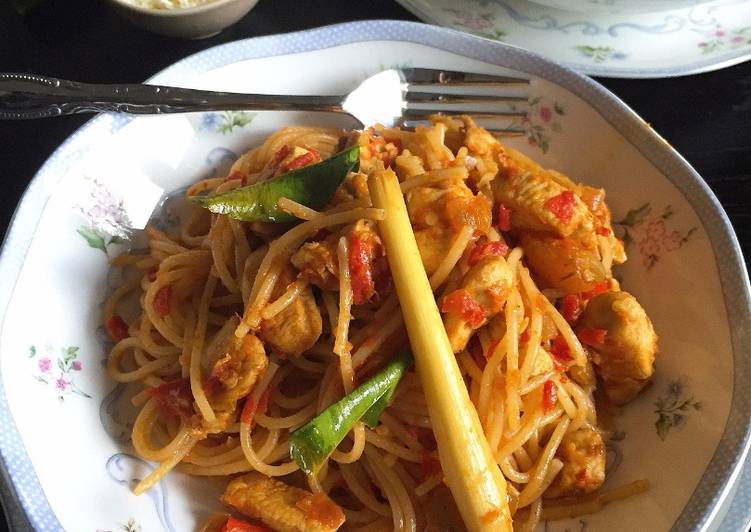 6 Resep: Spaghetti Balado for Two Untuk Pemula!