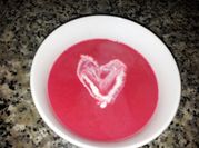 A picture of beet soup