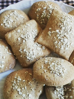 Una foto de Pan thins en panificadora