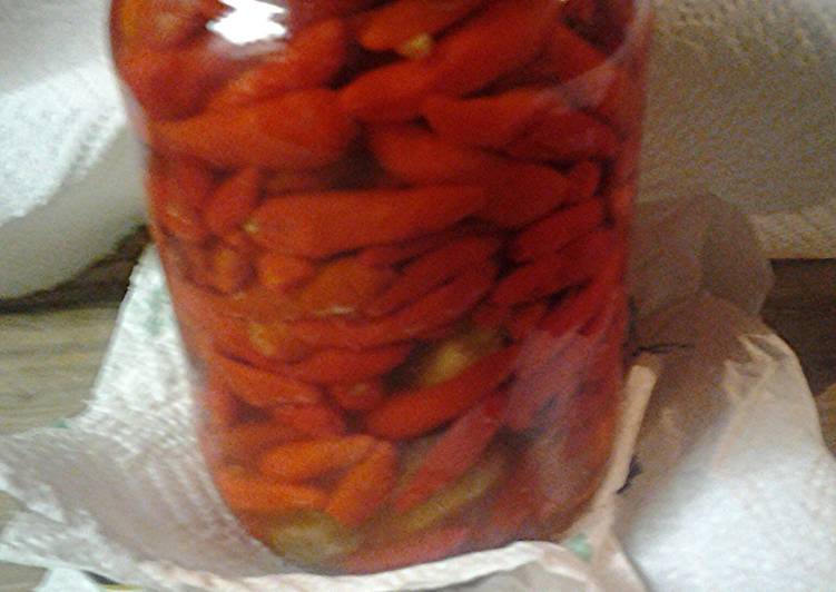 Fermented Birdseye Thai chili Peppers