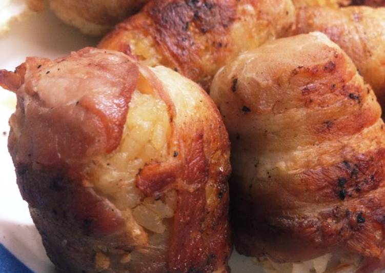 Pork-wrapped Rice Balls: A Favorite with Kids!