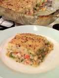 Vickys Creamy Vegetable Pie, GF DF EF SF NF
