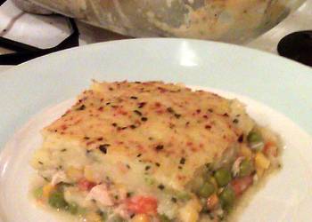 Easy Cooking Recipe Vickys Creamy Vegetable Pie GF DF EF SF NF Delicious Nutritious