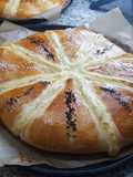 الخبز القطني بالجبن 🍞