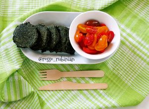 Foto di Pancakes di cavolo nero