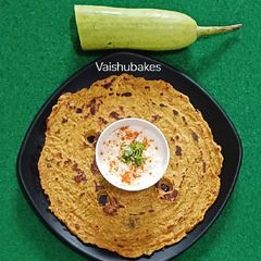 A picture of Leftover Daal and Lauki Sabji Thalipeeth.