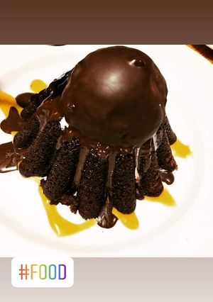 A picture of Whole Wheat Choco lava Cake.
